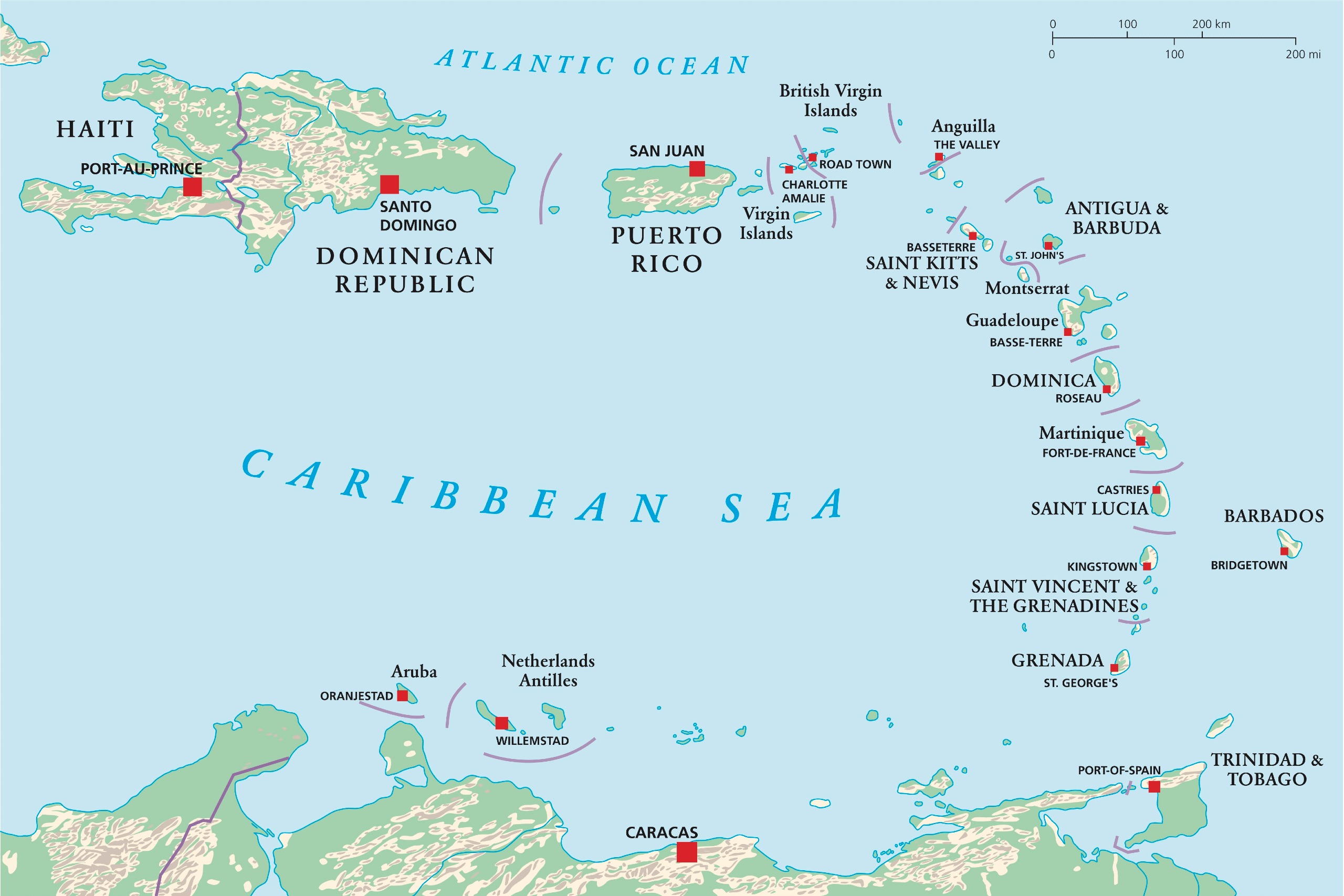 caribbean islands